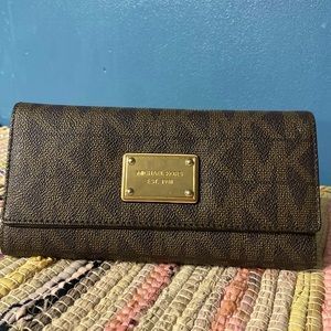 Michael Kors trifold wallet.